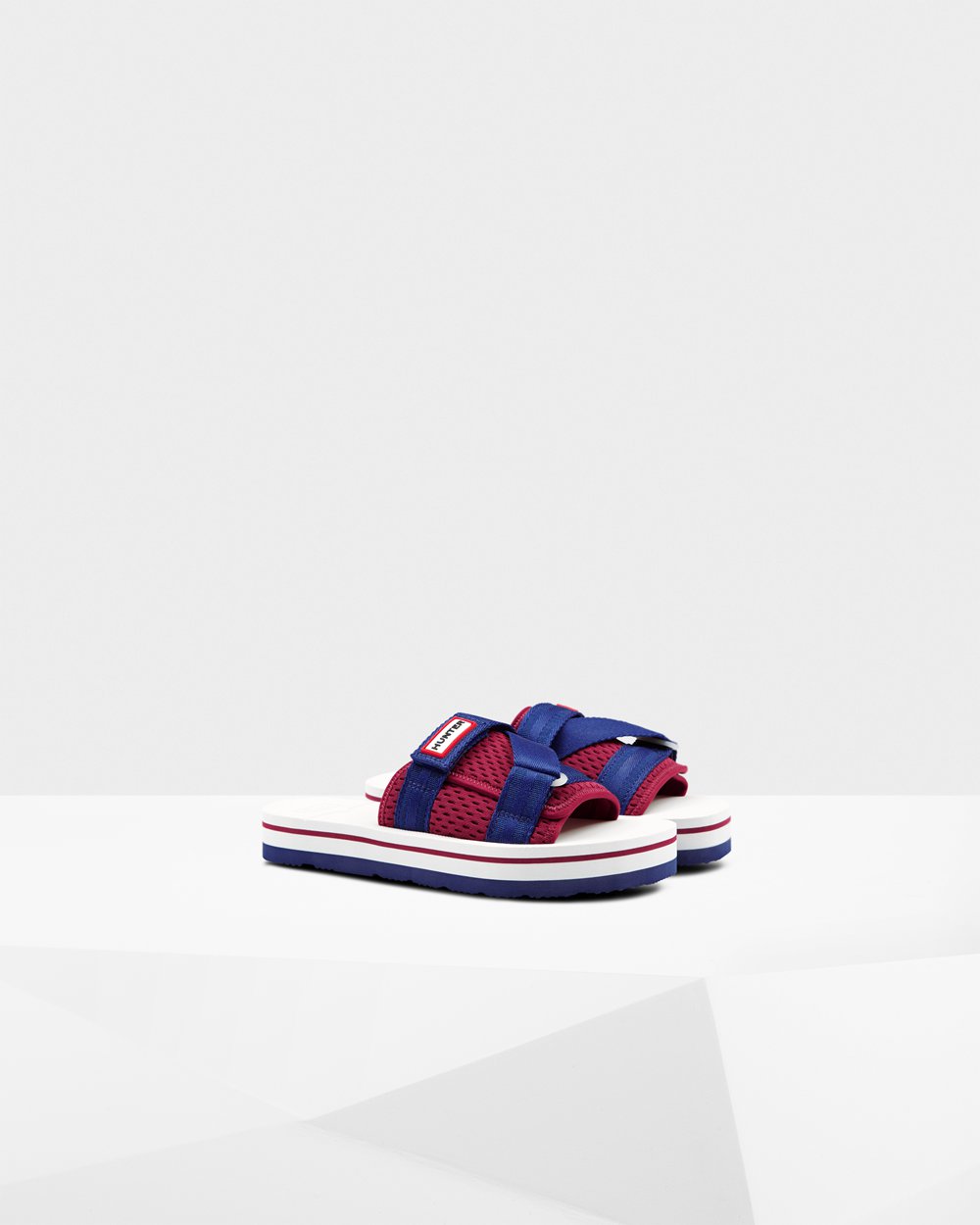 Sandalias Original Flatform Beach Hunter Mujer - Blancos/Rojos/Azules - 046738LVH